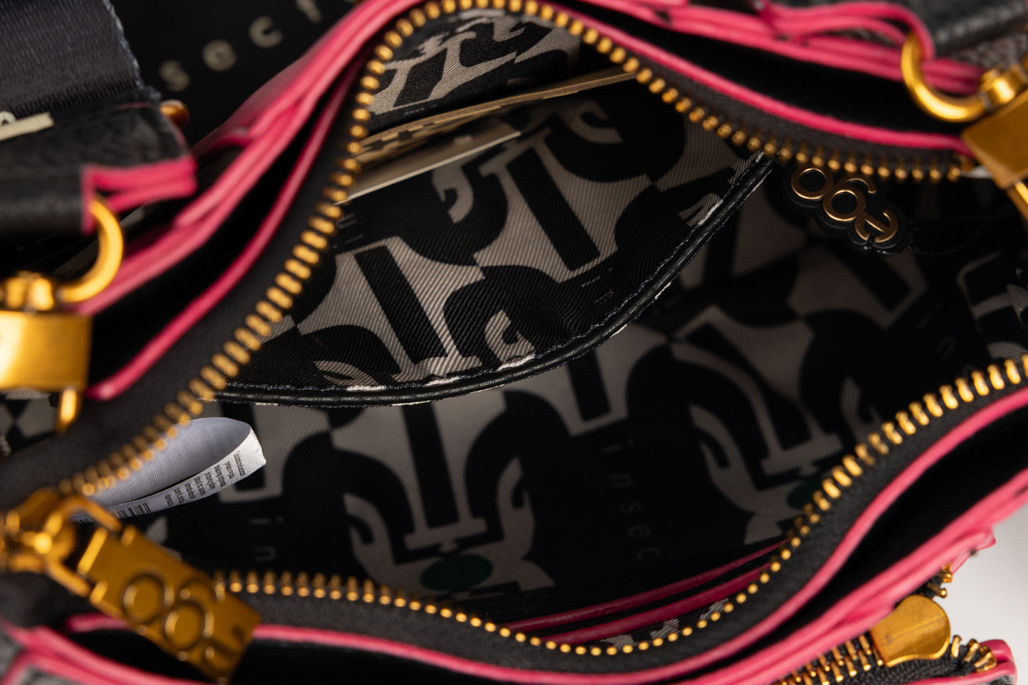 Women's bag, eco-leather, EGO 0001 N, cyclamen beige