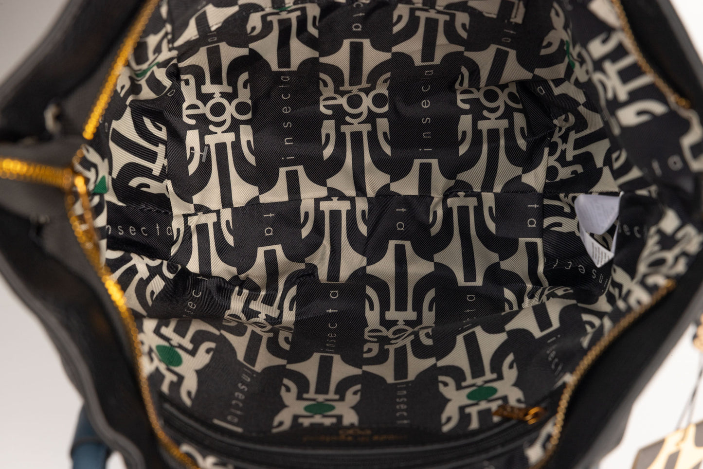 Women's bag made of eco-leather EGO 0002 N Blue