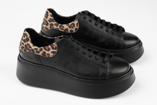 Pantofi damă casual piele naturală PERLA 3600-7 N box