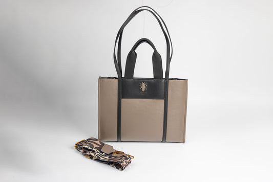 Women's bag made of eco-leather EGO 0006 Mink