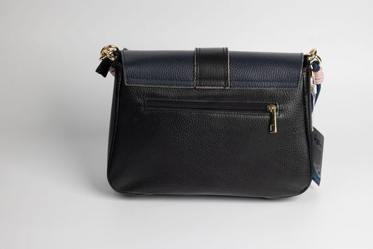 Women's genuine leather bag EGO 0204 Blue