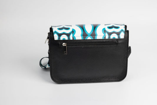 Women's bag made of eco-leather EGO 0238 Turquoise