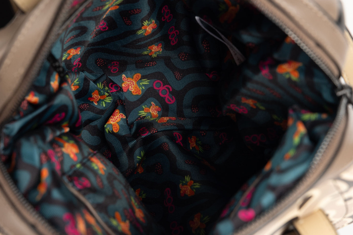 Women's bag made of eco-leather EGO 0007 N Beige mink