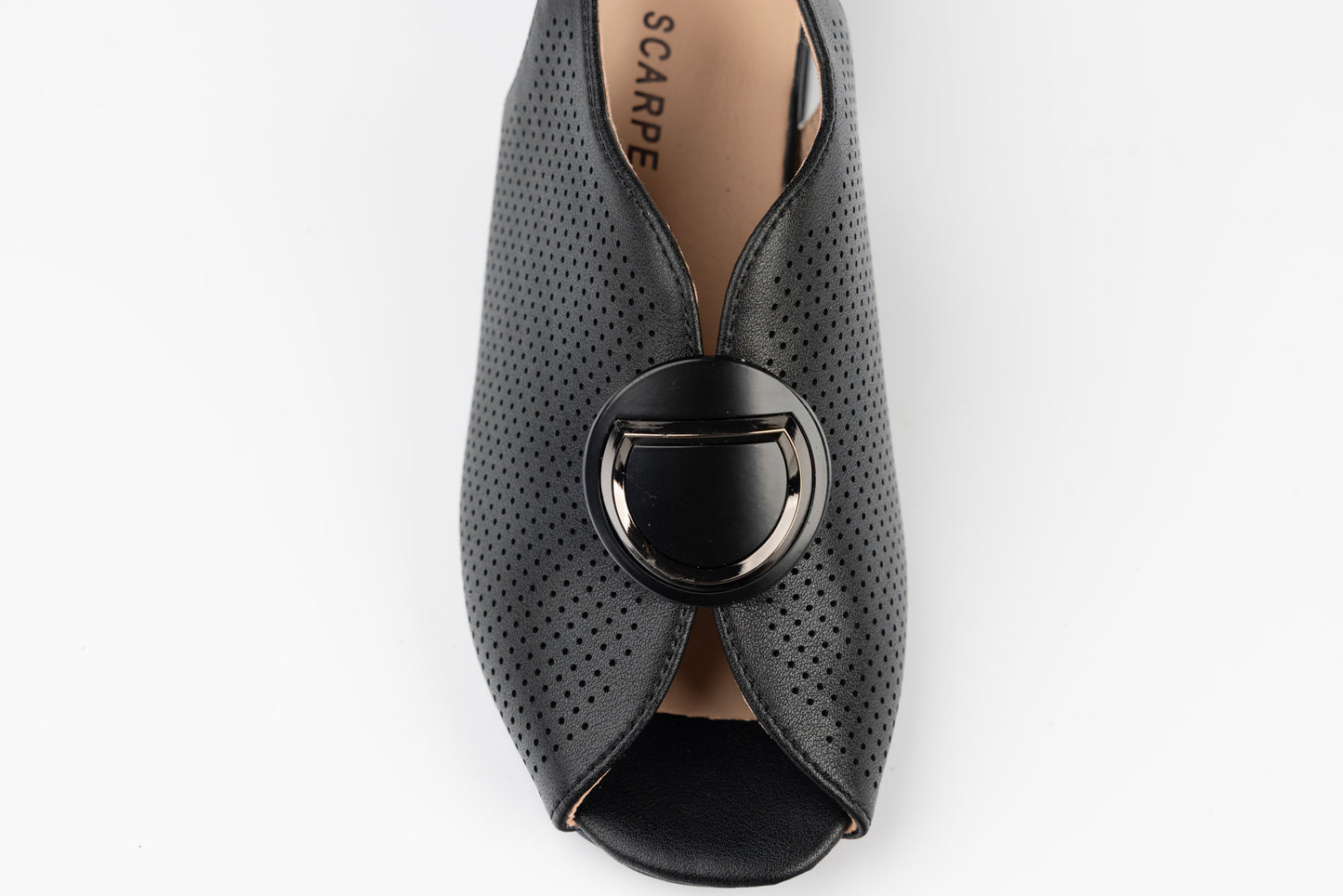 Elegant women's sandals made of natural leather BETINA 3572 N