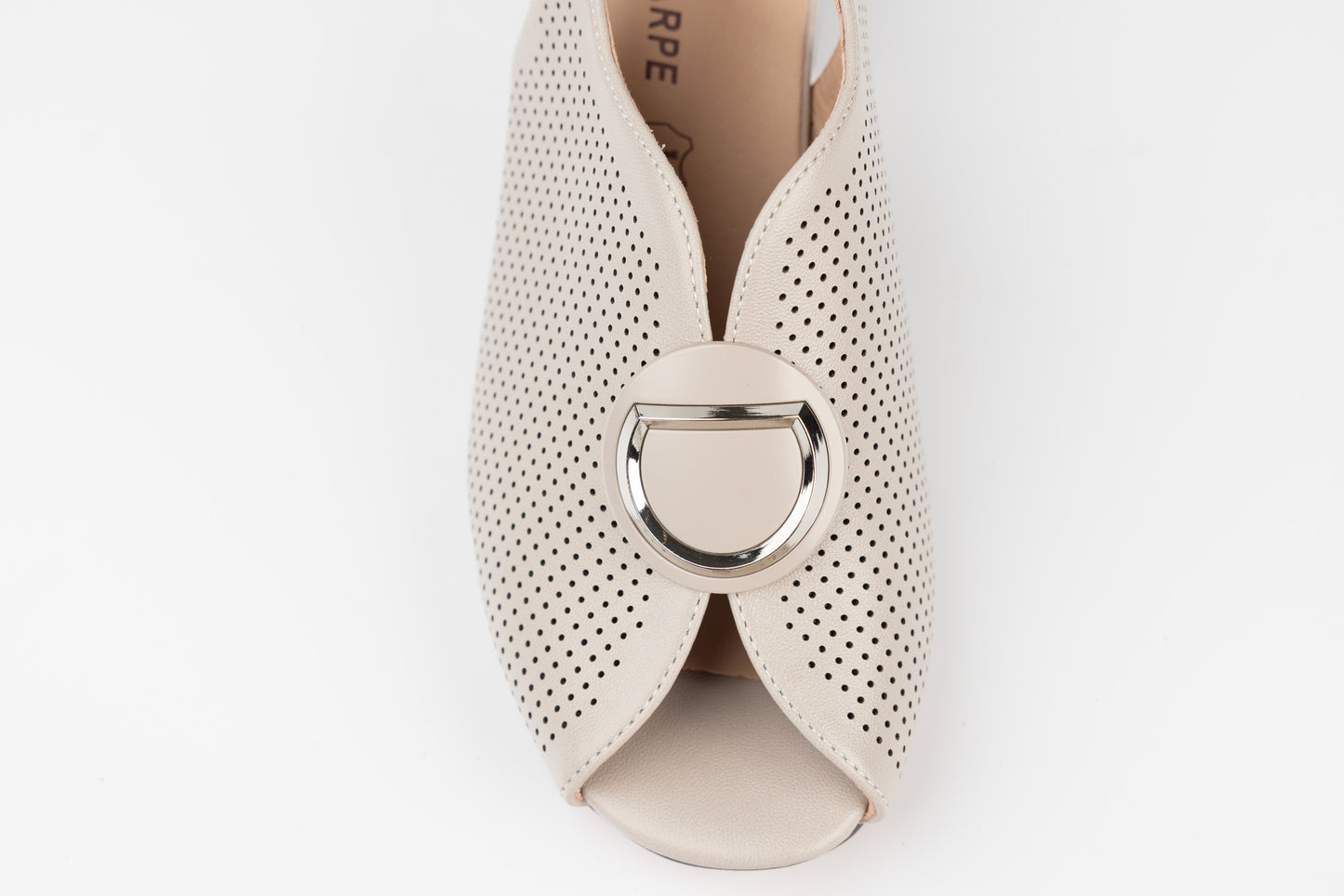 Sandale dama elegante piele naturala BETINA 3572 Taupe