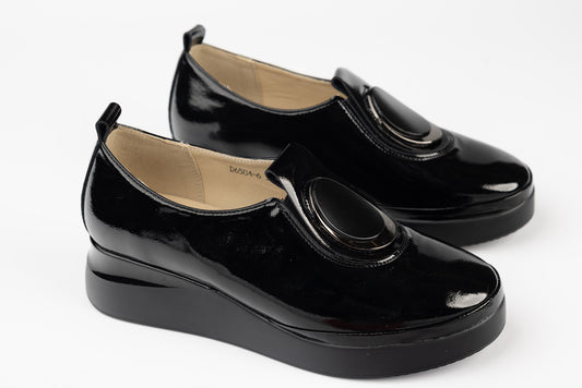 Pantofi dama piele naturală BETINA 6504 N lac