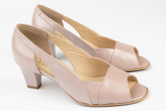 Women's genuine leather sandals ANTONIO 5337 Grey