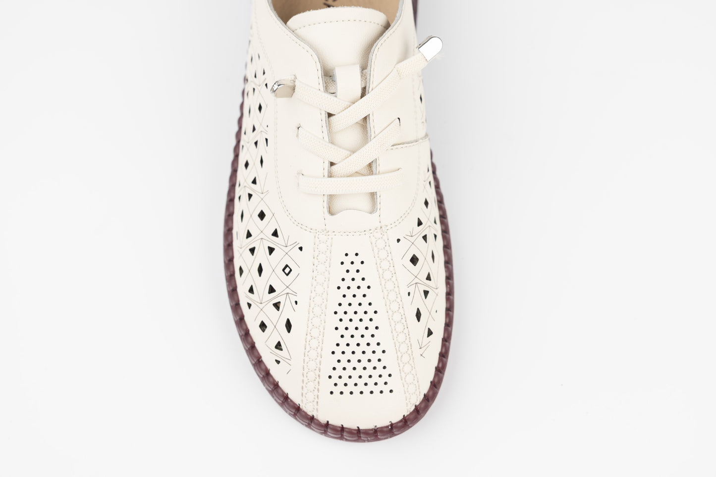 Women's genuine leather shoes BETINA 20329 Beige