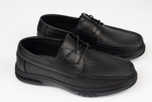 Men's shoes genuine leather MELS 71128 N