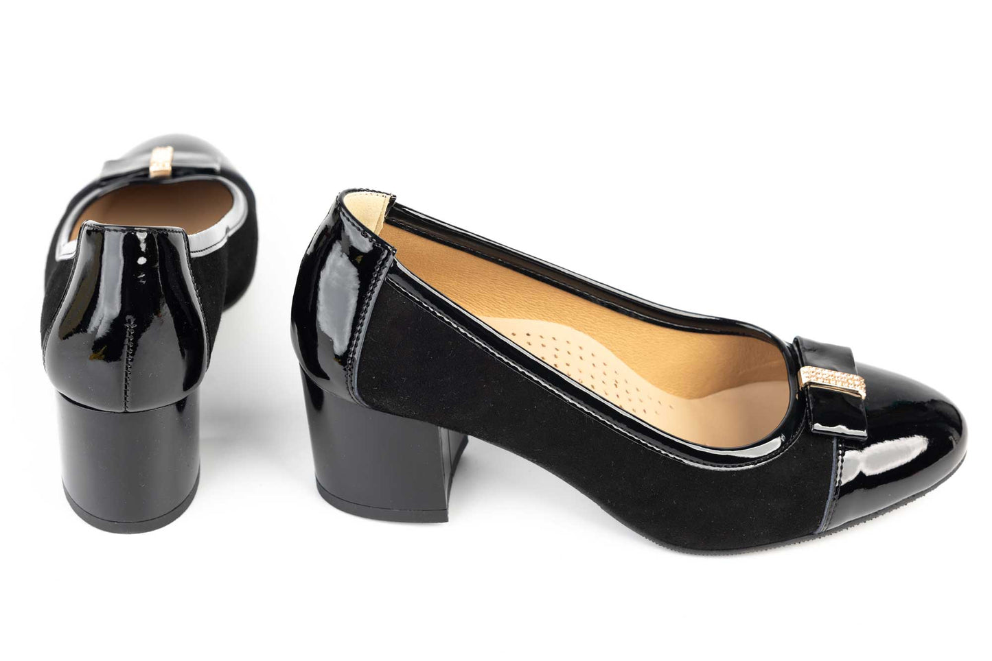 Pantofi dama piele naturală CONHPOL 3034 N