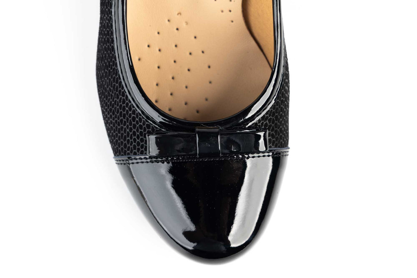 Women's genuine leather shoes CONHPOL 818 NLV