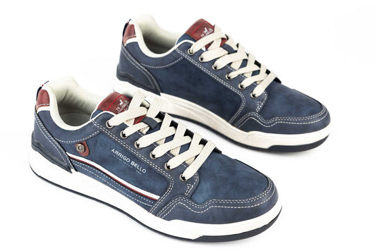 Men's eco-leather shoes ARRIGO BELLO 3514 Blue