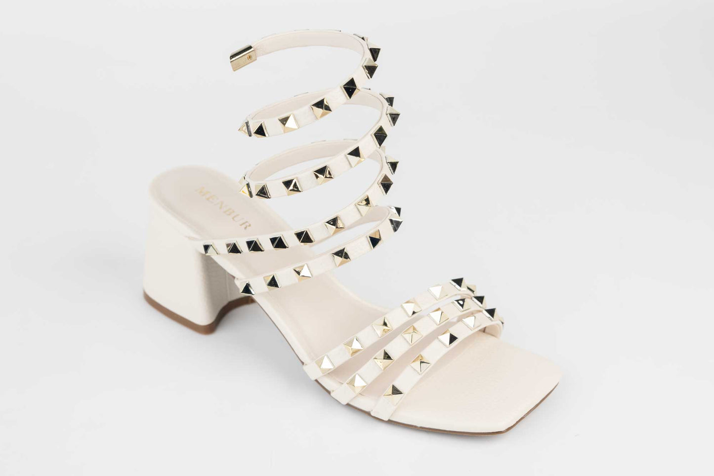 Sandale dama piele eco MENBUR 792 Alb