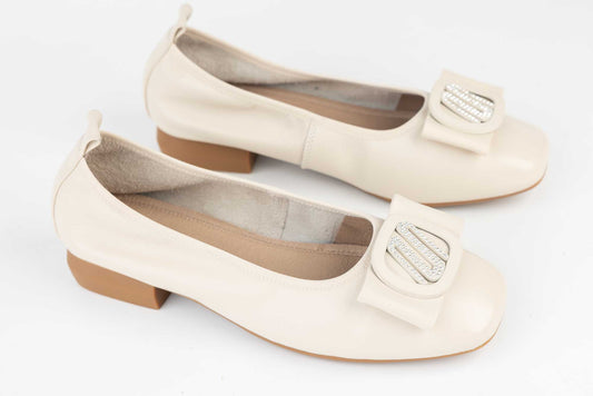 Pantofi dama piele naturala BETINA 3952 Bej