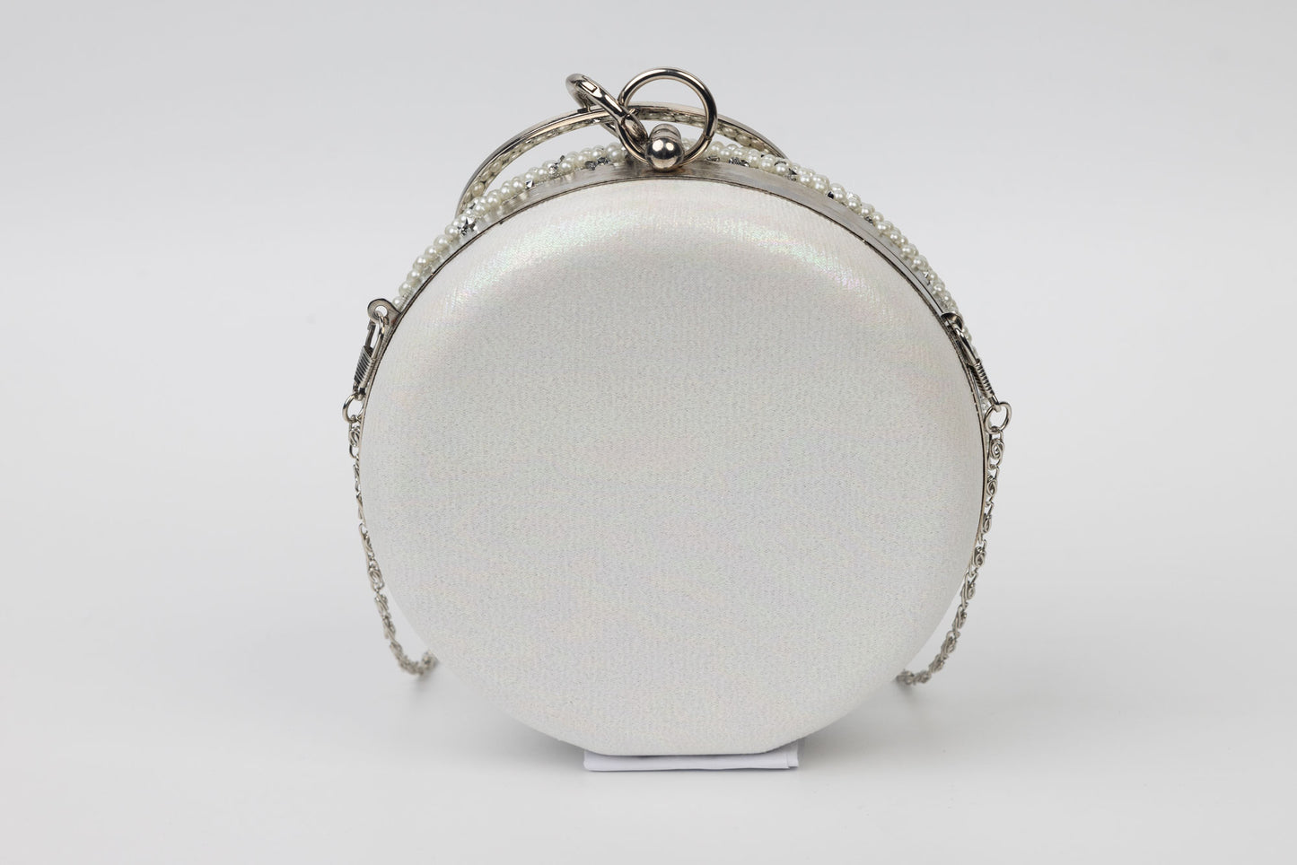 NIRVANA Purse Pearl white