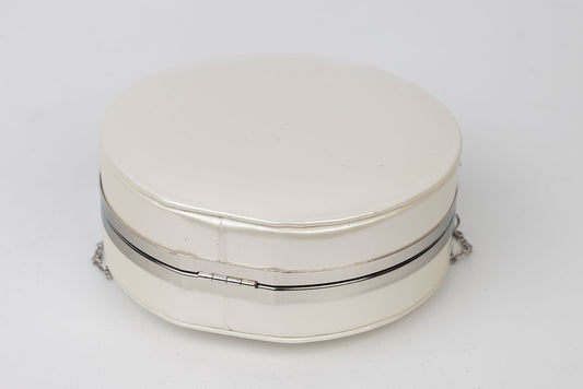 NIRVANA 155 Pearl white purse