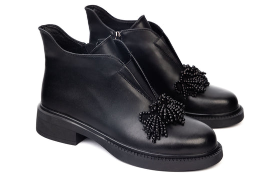 Women's genuine leather boots BETINA 241 N box