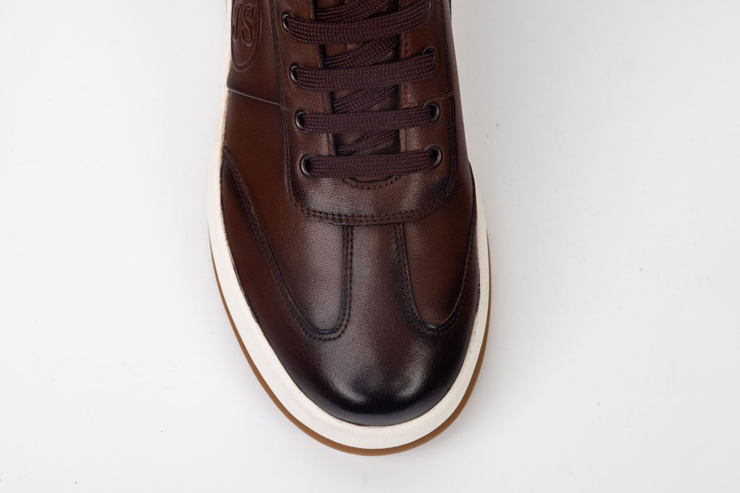 Men's genuine leather boots JOHAN sport 369 Brown