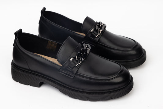 Women's casual natural leather shoes BETINA 0911 N box