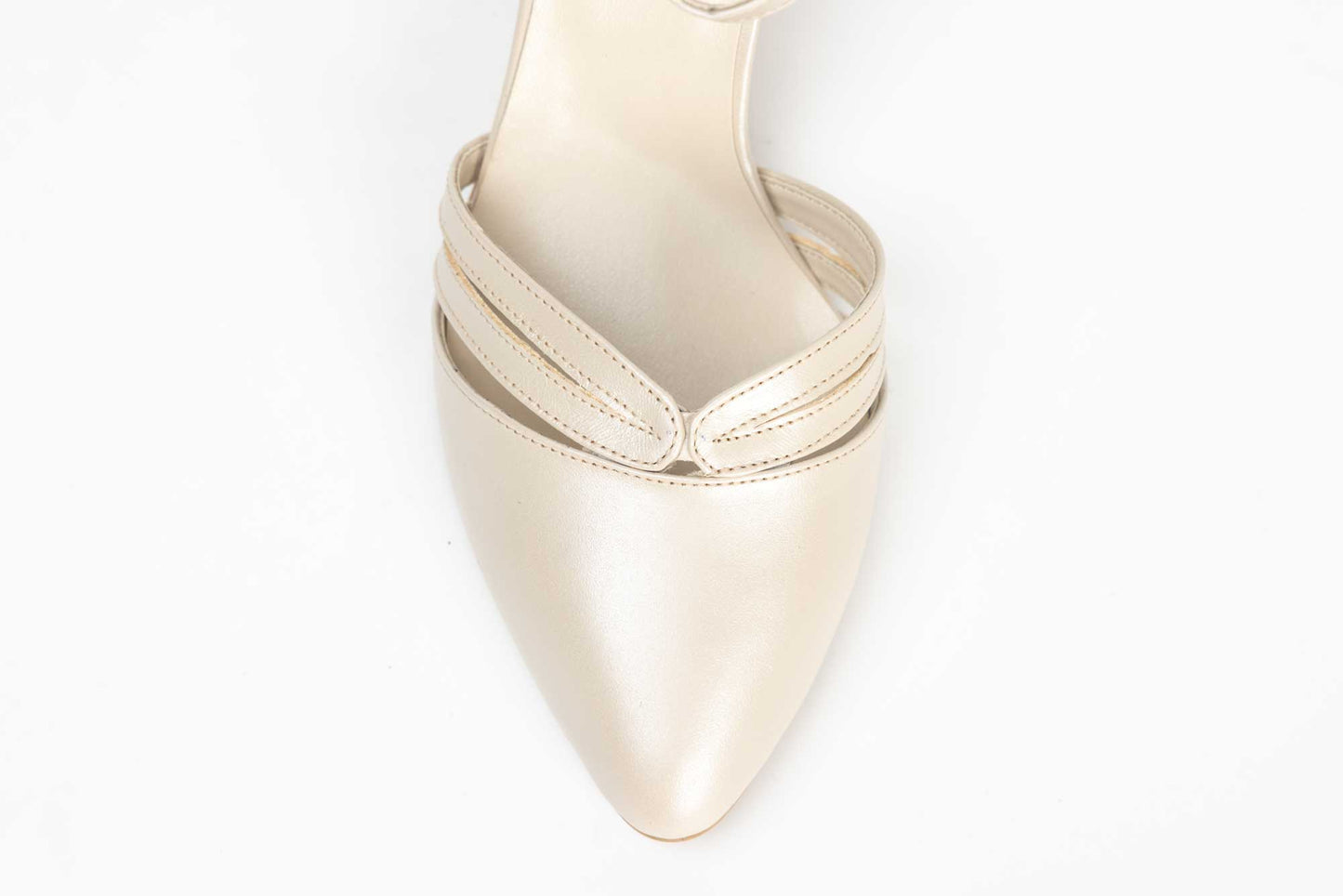 Pantofi dama decupati din piele naturala ANTONIO 34216 bej