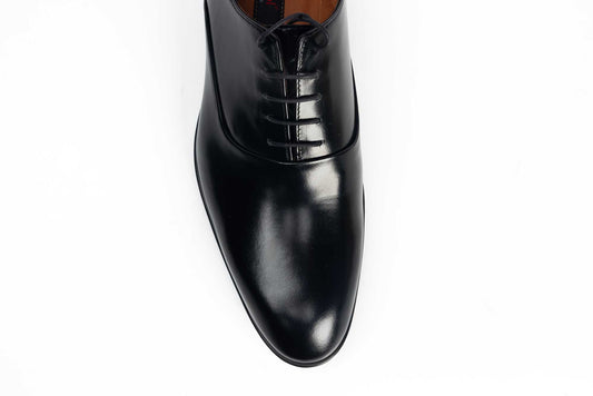 Men's genuine leather shoes 8177 black