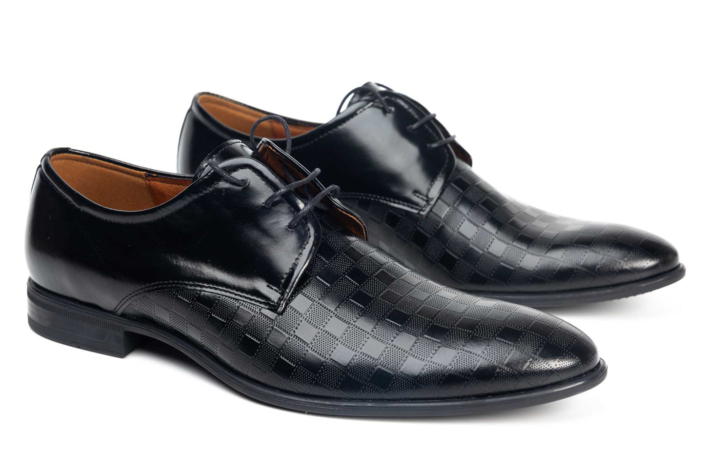 Pantofi barbati din piele naturala 8564 negru