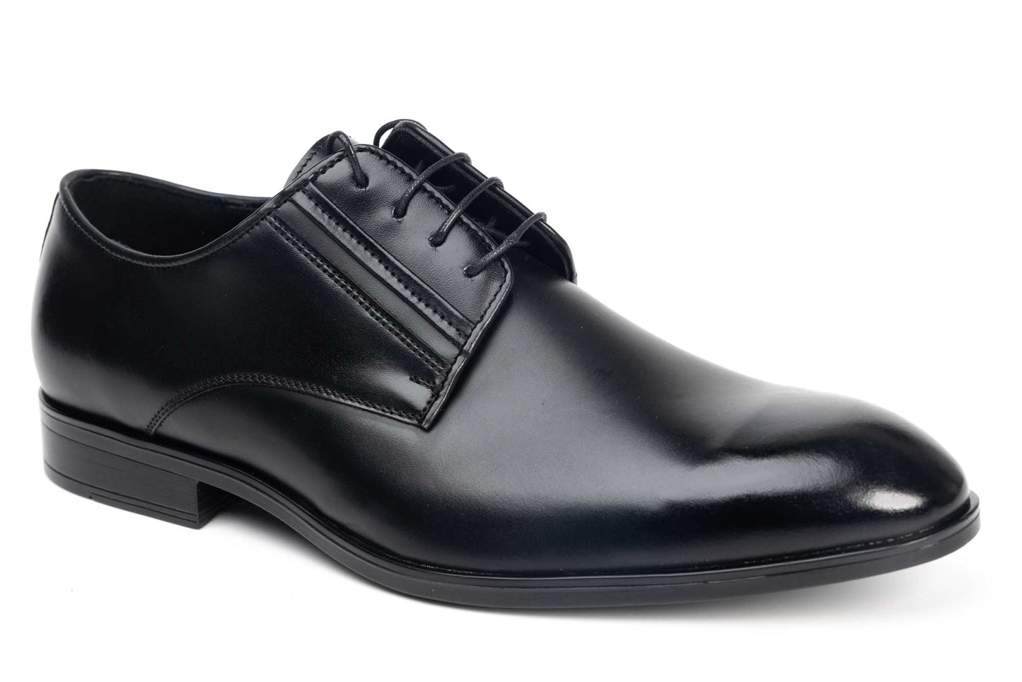 Pantofi barbati din piele naturala 2000 negru