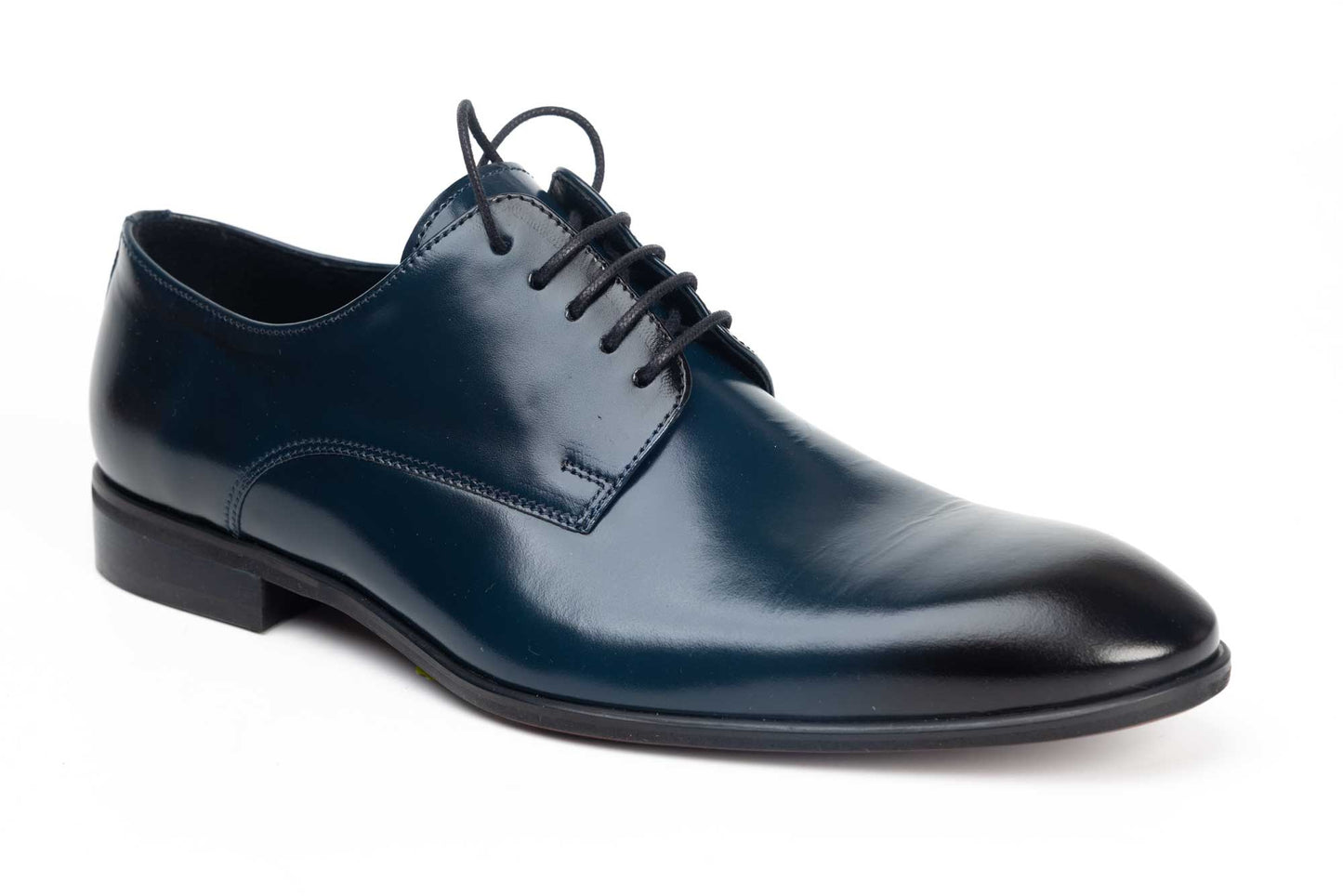 Pantofi barbati din piele naturala 8520 blue