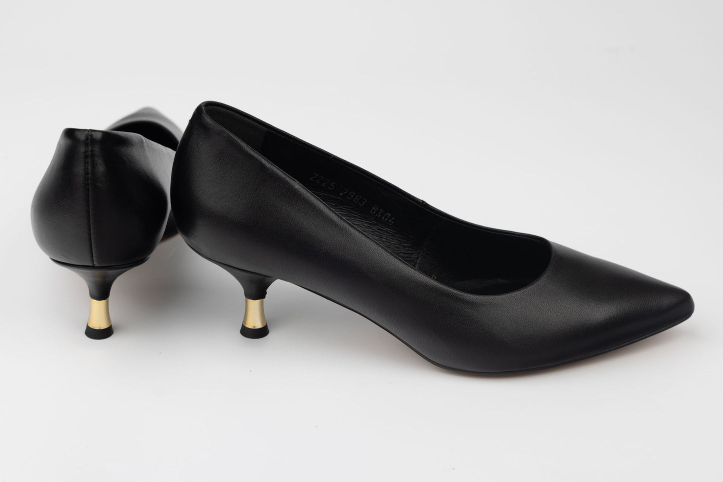 Pantofi dama piele naturală 2983 N box