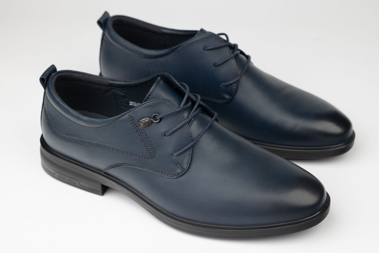 Pantofi bărbați piele naturală JOHAN 405-58 Navy