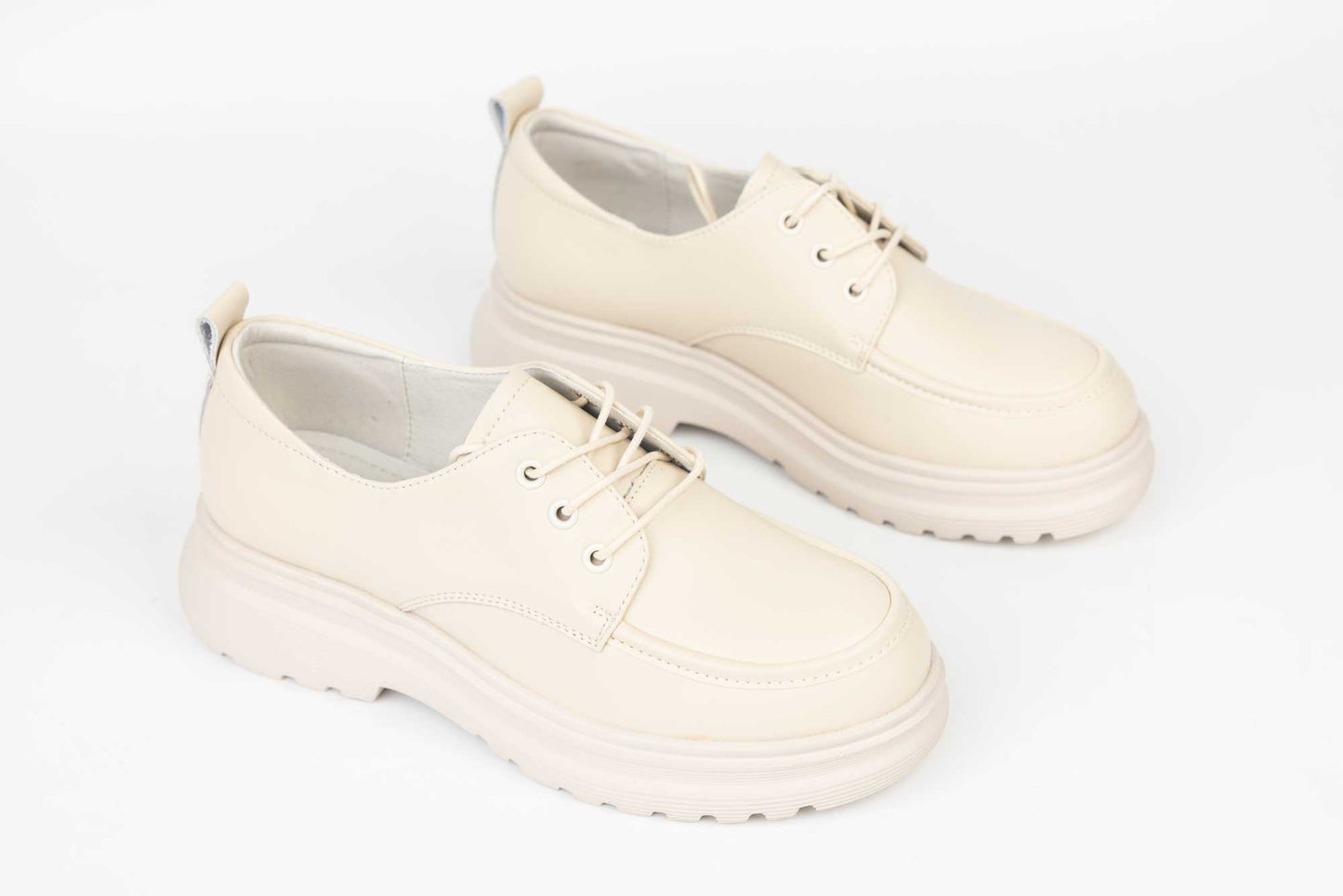 Pantofi dama piele naturala FORMAZIONE 37821 Crem