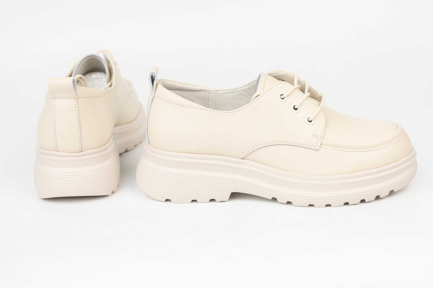 Pantofi dama piele naturala FORMAZIONE 37821 Crem