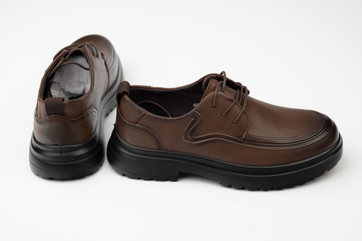 Pantofi barbati piele naturală MELS 92700 Maro