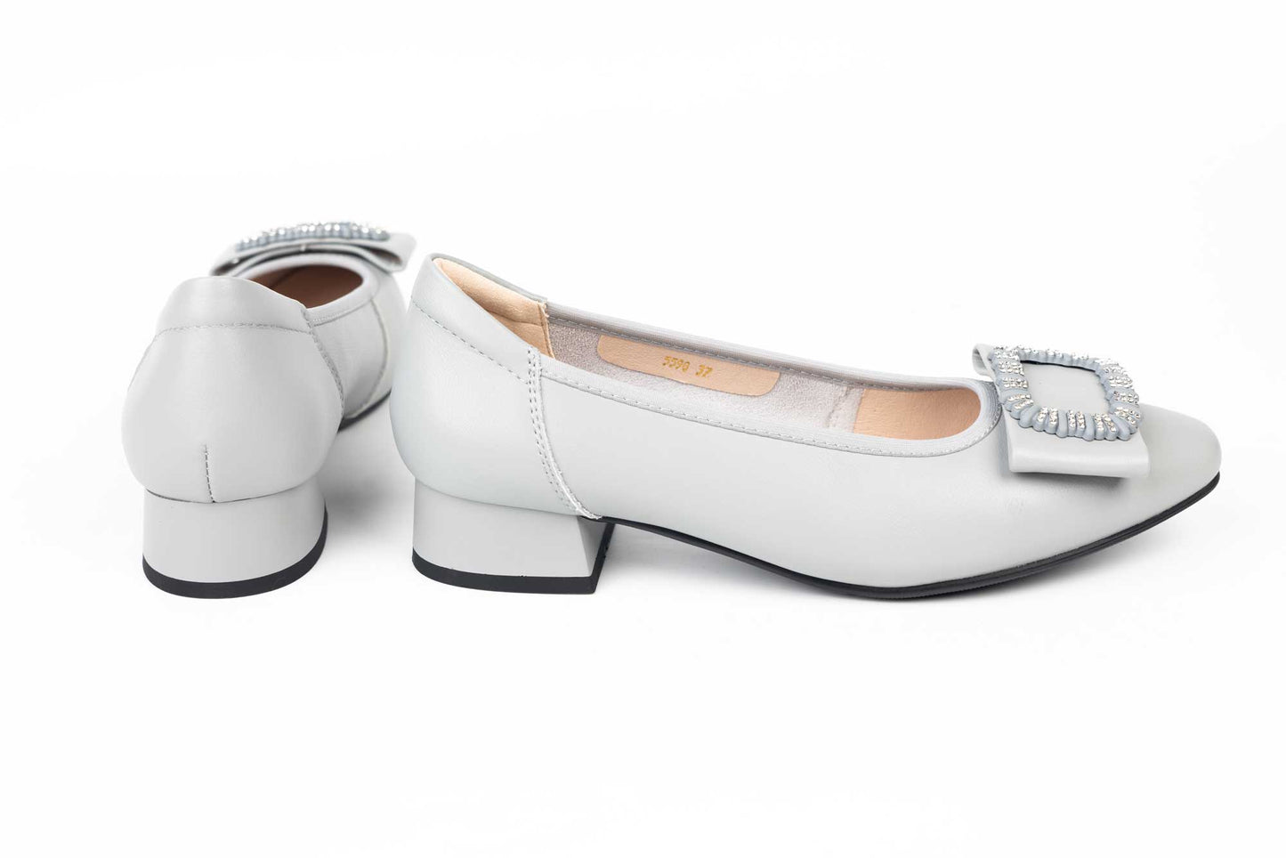 Pantofi dama piele naturala FORMAZIONE 5598 Gri