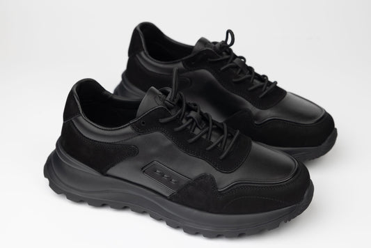 Men's sports shoes natural leather FRANCO GERARDO 8077 N