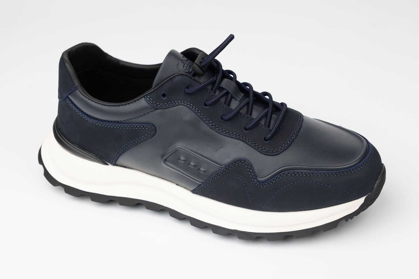 Pantofi barbati sport piele naturala FRANCO GERARDO 8077 Blue
