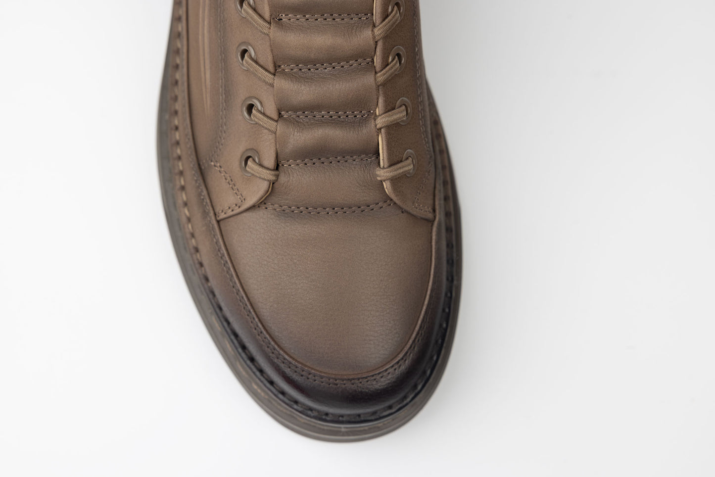 Pantofi casual unisex piele naturala FRANCO GERARDO 25513 Khaki