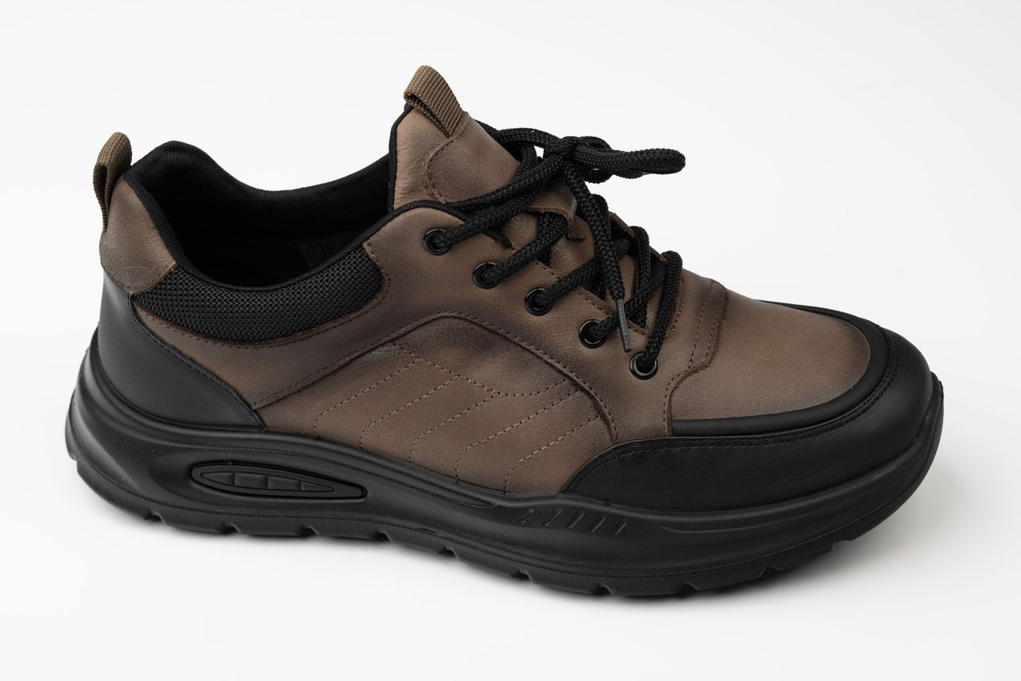Pantofi barbati piele naturală MELS 52701 Khaki