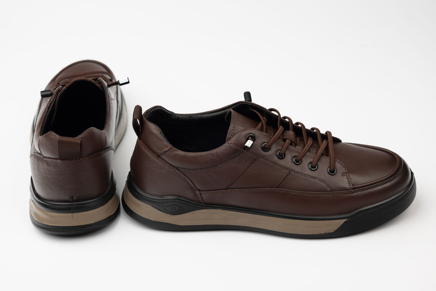 Pantofi barbati piele naturală MELS 57509 Maro