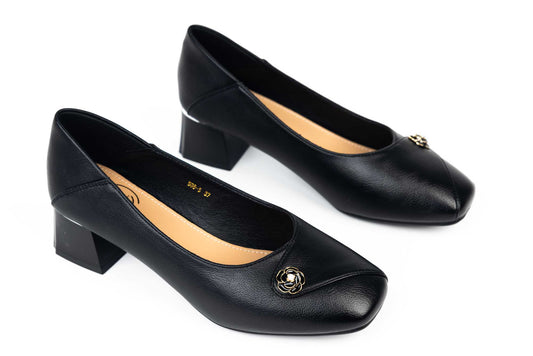 Women's shoes natural leather FORMAZIONE 508-5 black