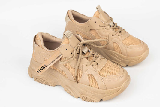 Women's sneakers ABC 378 khaki