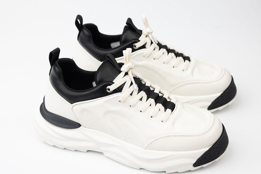 Adidas barbati piele naturală FRANCO GERARDO 8801 Alb