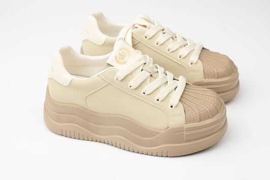 Women's sneakers FRANCO GERARDO 7975 Cream