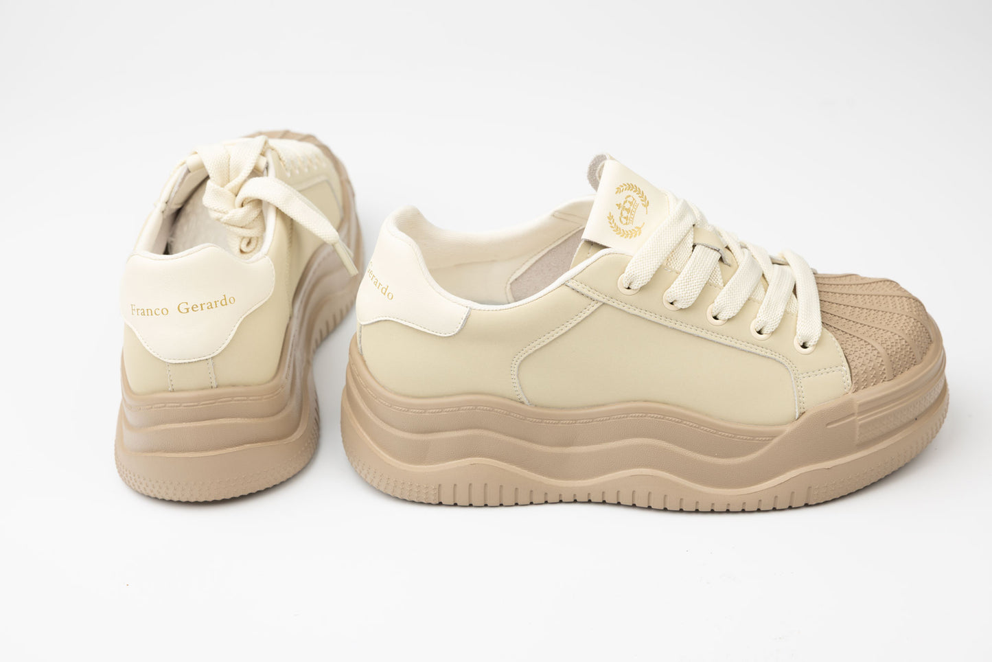 Adidași damă FRANCO GERARDO 7975 Crem