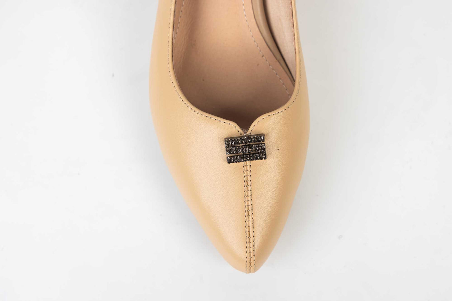 Women's genuine leather shoes BETINA 749 Apricot