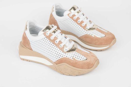 Women's genuine leather shoes DOGATI 70839 White