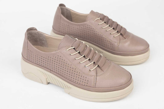 Pantofi dama piele naturala DOGATI 24100 Vizon