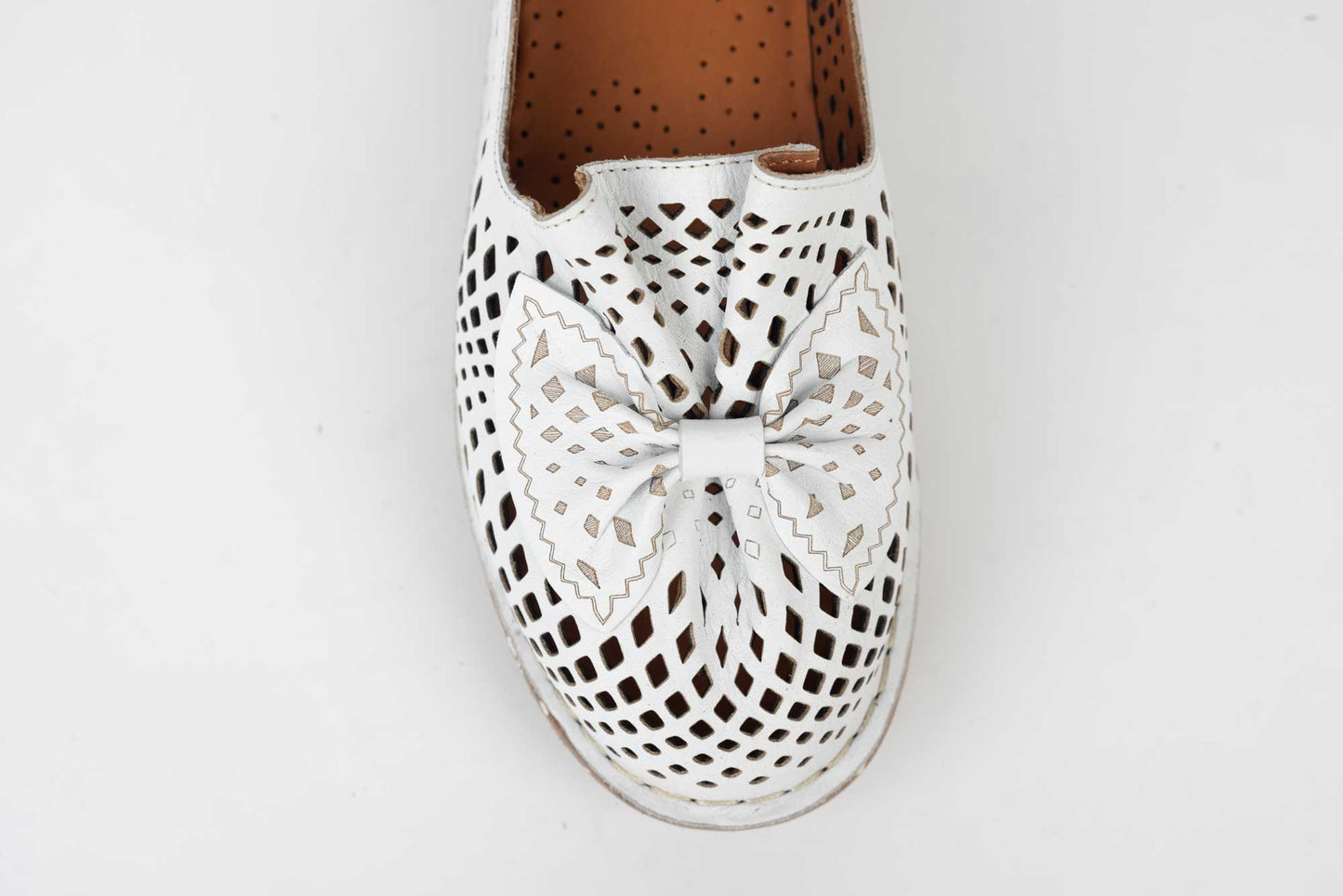 Pantofi dama piele naturala DOGATI 1122 alb