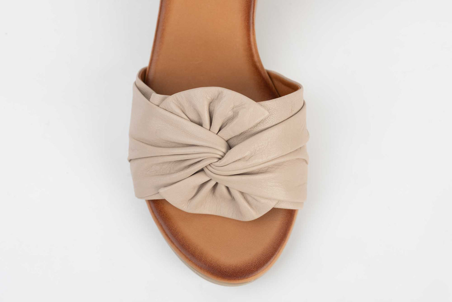 Women's genuine leather sandals DOGATI 783 Mink