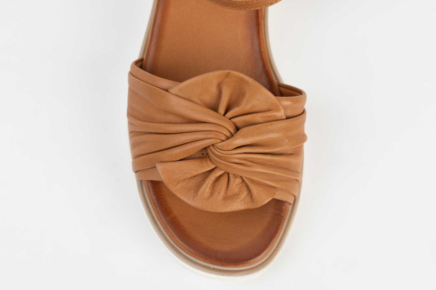 Women's sandals natural leather 83783 Taba